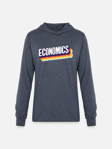 Future Figure Government - Unisex Long Sleeve Hoodie Shirt - heather navy