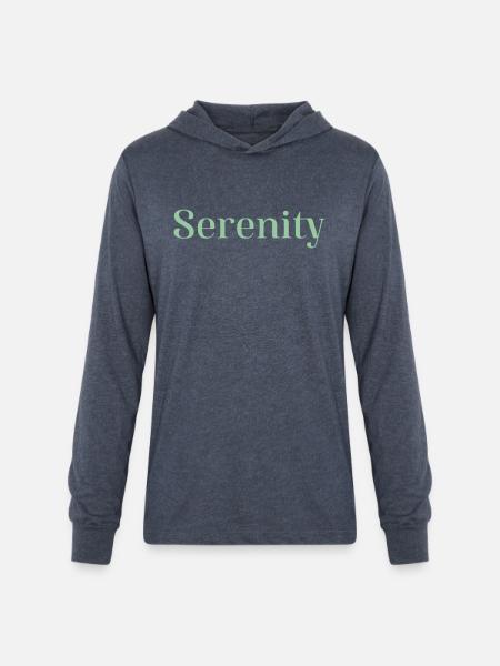 Serenity funny - Unisex Long Sleeve Hoodie Shirt - heather navy