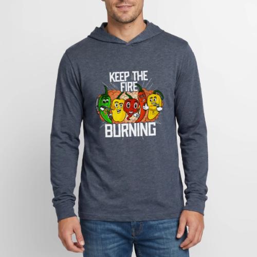 keep the fire burning - Unisex Long Sleeve Hoodie Shirt