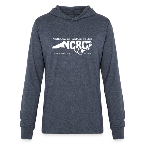 NCRC White Logo1 - Unisex Long Sleeve Hoodie Shirt