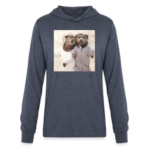 cute pitbull brothers - Unisex Long Sleeve Hoodie Shirt
