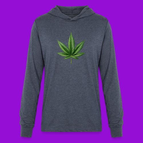 Cannabis Leaf - Unisex Long Sleeve Hoodie Shirt