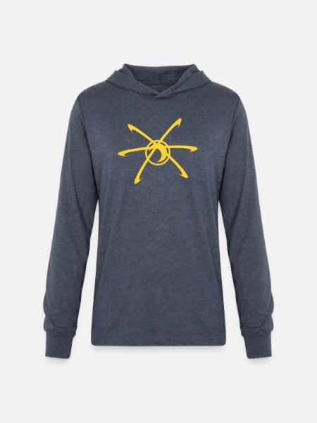 Jimmy Neutron - Unisex Long Sleeve Hoodie Shirt - heather navy