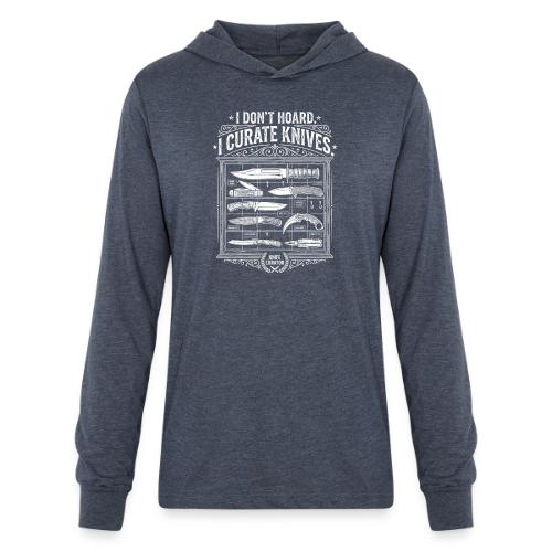 Knife Curator I Don't Hoard Funny Knife Collector - Unisex Long Sleeve Hoodie Shirt