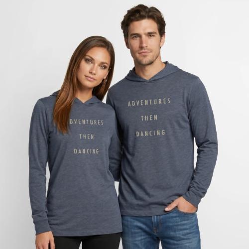 Adventures then Dancing - Unisex Long Sleeve Hoodie Shirt