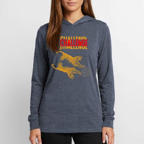 Double tiger fashion, jungle feline animals. - Unisex Long Sleeve Hoodie Shirt