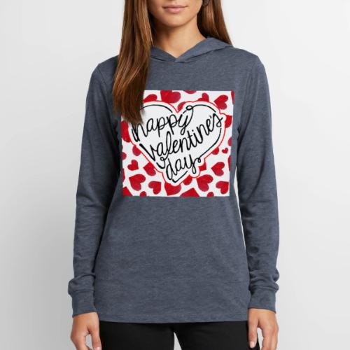 Valentine's Day Designs, February 14, Love Friends - Unisex Long Sleeve Hoodie Shirt