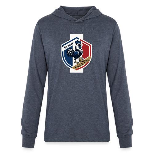 France Rooster T-Shirt, Bleu-Blanc-Rouge gift - Unisex Long Sleeve Hoodie Shirt