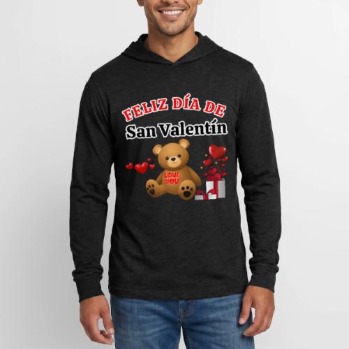 Valentine's Day Celebration Bears Love Hearts. - Unisex Long Sleeve Hoodie Shirt