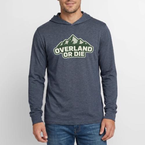Topo Mountain - Unisex Long Sleeve Hoodie Shirt