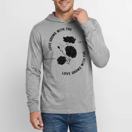 Love Grows With The Sun Of Faith - Unisex Long Sleeve Hoodie Shirt