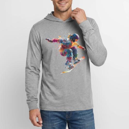 Snowboarding: Frozen Flight - Unisex Long Sleeve Hoodie Shirt
