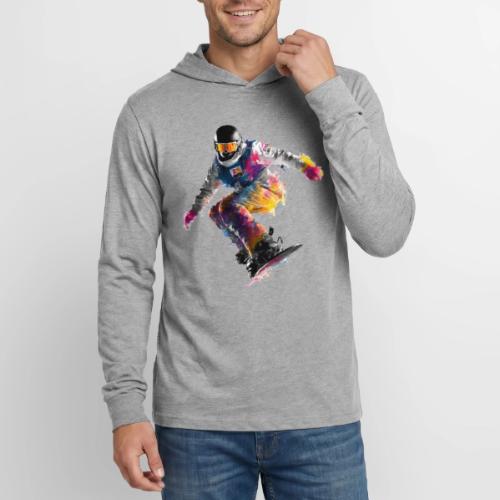Snowboarding: Frozen Palette - Unisex Long Sleeve Hoodie Shirt