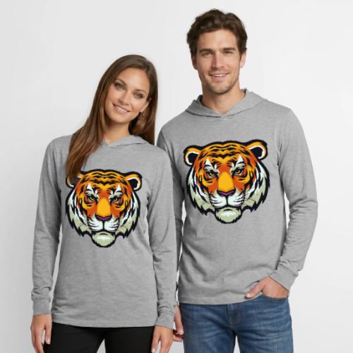 Tiger Fashion Feline Animal, Tiger Willing Success - Unisex Long Sleeve Hoodie Shirt