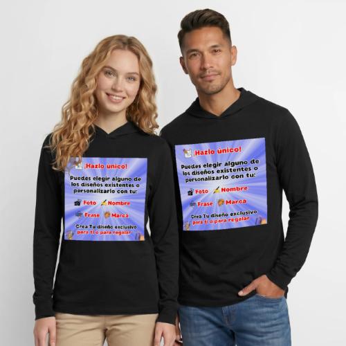 Personalized Souvenirs with Photo, Phrase, Design - Unisex Long Sleeve Hoodie Shirt