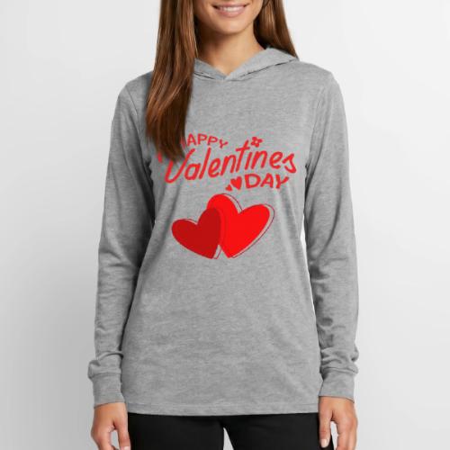 Heart design, Love, Valentine's Day, February 14 - Unisex Long Sleeve Hoodie Shirt