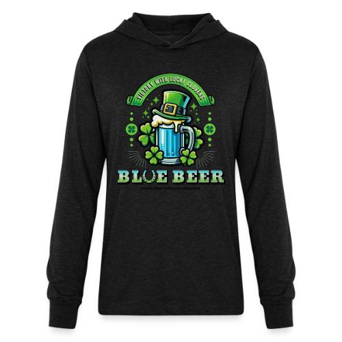 Blue Beer - Unisex Long Sleeve Hoodie Shirt