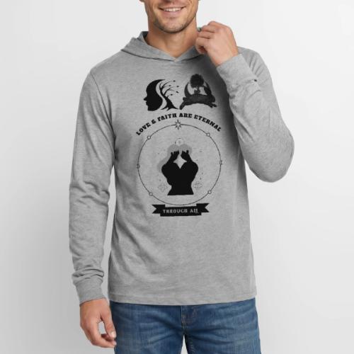 Love & Faith - Unisex Long Sleeve Hoodie Shirt