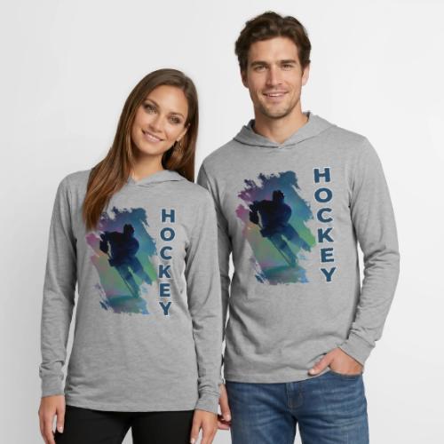 Hockey Pulse - Unisex Long Sleeve Hoodie Shirt