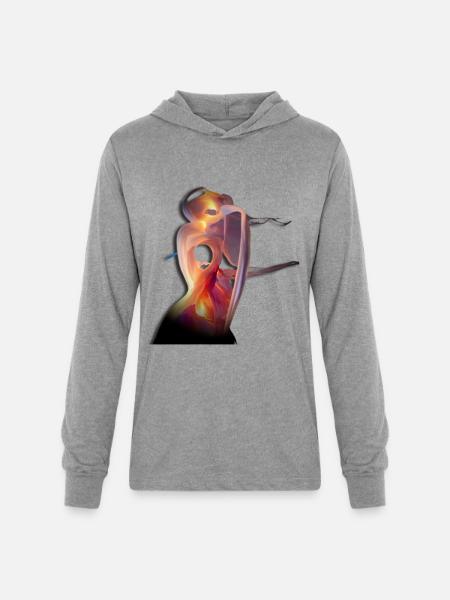 The Phantom Rhapsody - Unisex Long Sleeve Hoodie Shirt - heather grey