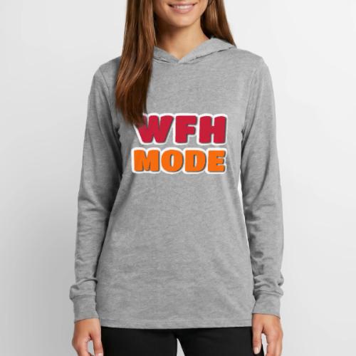 WFH Mode Remote Work Lifestyle Design - Unisex Long Sleeve Hoodie Shirt