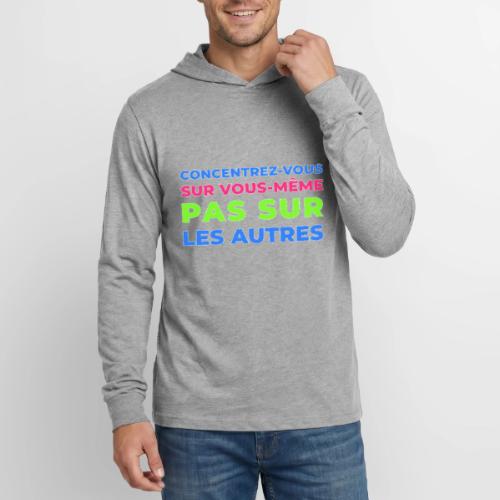 Refocus - Unisex Long Sleeve Hoodie Shirt