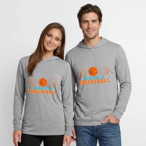 I love basketball - Unisex Long Sleeve Hoodie Shirt