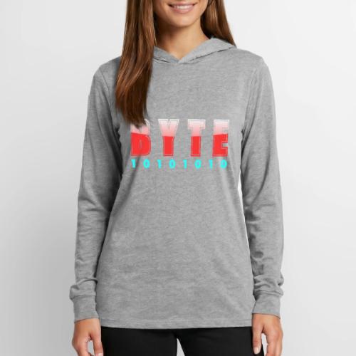 BYTE Binary Code Design - Unisex Long Sleeve Hoodie Shirt
