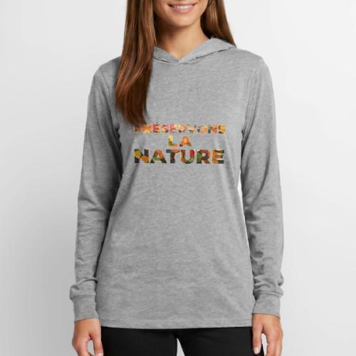 Preserving nature - Unisex Long Sleeve Hoodie Shirt