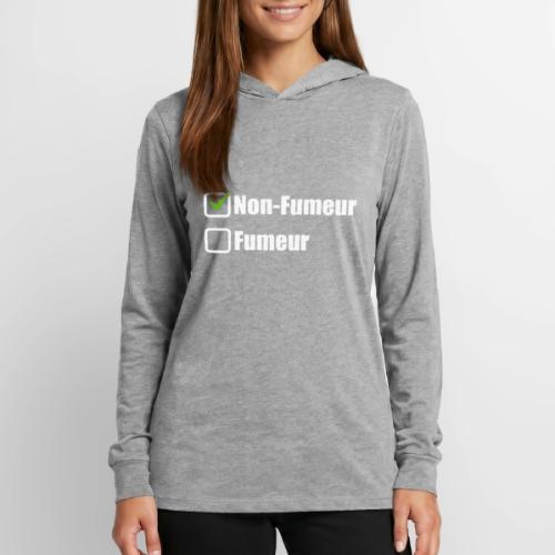 Non-smoker - Unisex Long Sleeve Hoodie Shirt