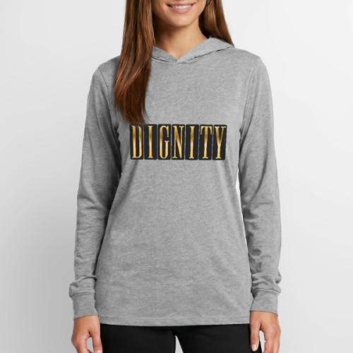 Golden Dignity - Unisex Long Sleeve Hoodie Shirt