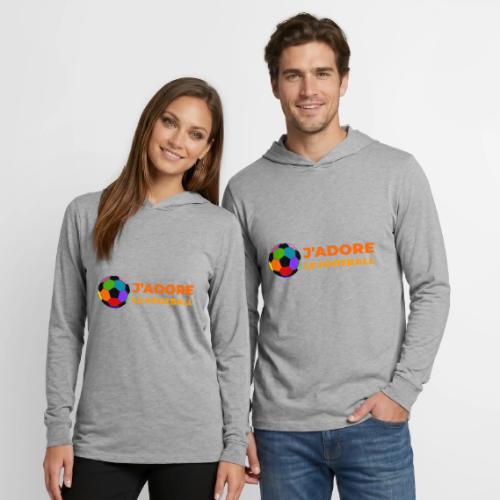 I love football - Unisex Long Sleeve Hoodie Shirt