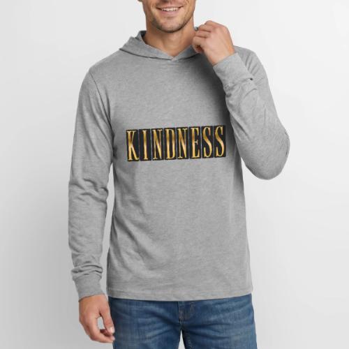 Golden Kindness - Unisex Long Sleeve Hoodie Shirt