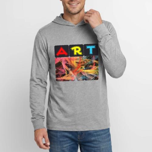 Chaotic Threads of Art - Unisex Long Sleeve Hoodie Shirt