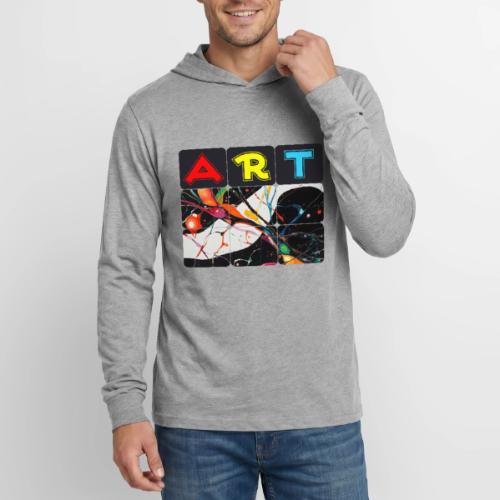 Art in Motion: Color Unleashed - Unisex Long Sleeve Hoodie Shirt