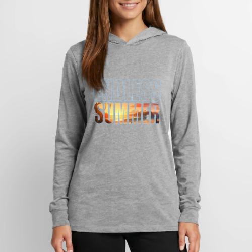 Golden Summer Vibes - Unisex Long Sleeve Hoodie Shirt