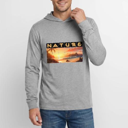 Nature: Tropical Twilight - Unisex Long Sleeve Hoodie Shirt