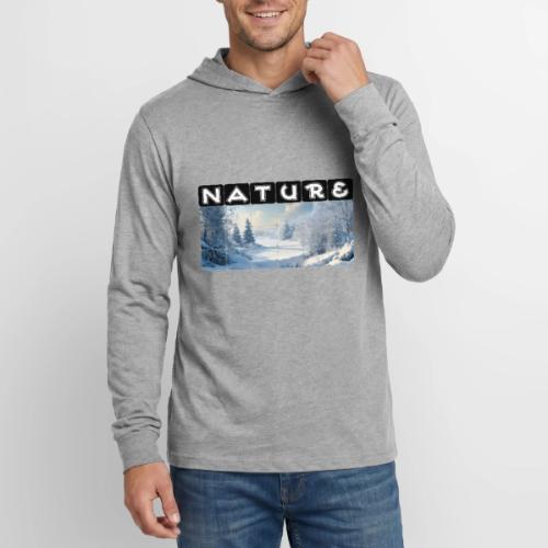 Nature: Frozen Horizon - Unisex Long Sleeve Hoodie Shirt