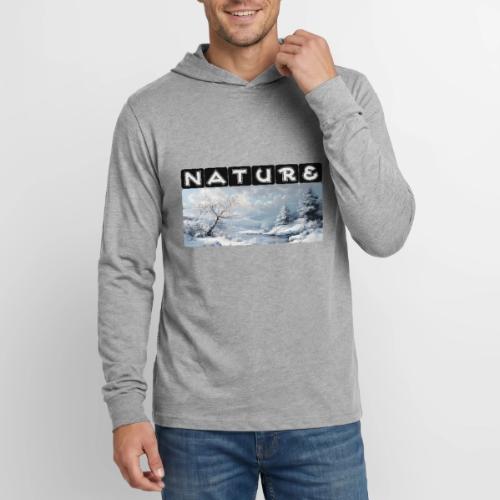 Nature: Winter Embrace - Unisex Long Sleeve Hoodie Shirt