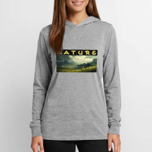 Nature: Verdant Peaks - Unisex Long Sleeve Hoodie Shirt