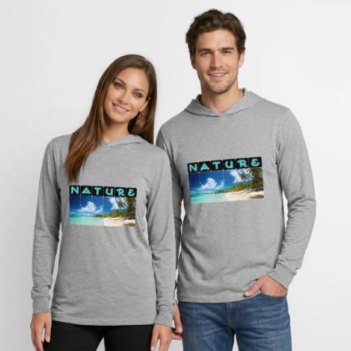 Nature: Island Bliss - Unisex Long Sleeve Hoodie Shirt