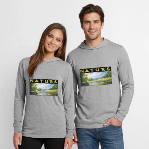 Nature: Springtime Serenity - Unisex Long Sleeve Hoodie Shirt