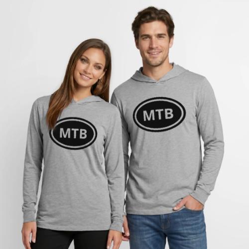 MTB Oval Logo - Unisex Long Sleeve Hoodie Shirt