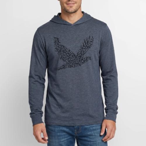 DOVE Peace in FLIGHT - Unisex Long Sleeve Hoodie Shirt