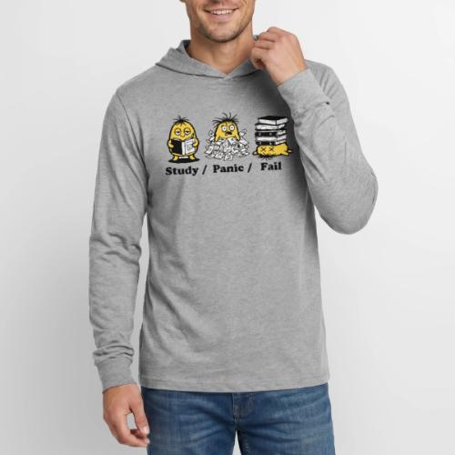 Funny Student Study Panic Fail Back To School - Unisex Long Sleeve Hoodie Shirt