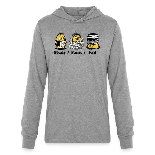Funny Student Study Panic Fail Back To School - Unisex Long Sleeve Hoodie Shirt