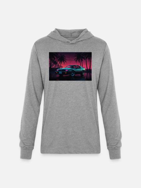 New collection - Unisex Long Sleeve Hoodie Shirt - heather grey