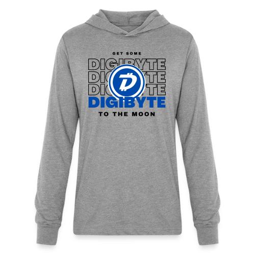 Digibyte. More secure, faster, forward thinking - Unisex Long Sleeve Hoodie Shirt