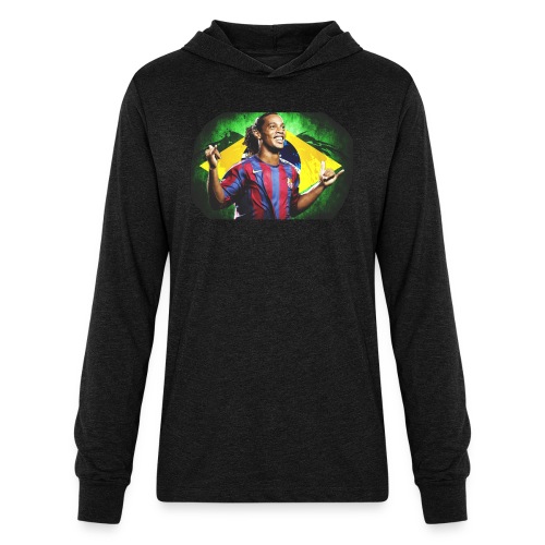 Ronaldinho Brazil/Barca print - Unisex Long Sleeve Hoodie Shirt