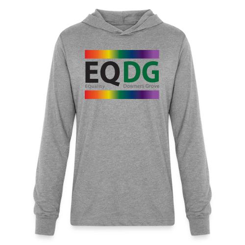 EQDG logo - Unisex Long Sleeve Hoodie Shirt